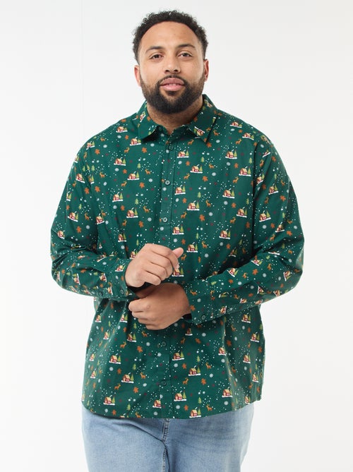 Chemise de Noël à motif - Kiabi Chemise de Noël à motif - Kiabi