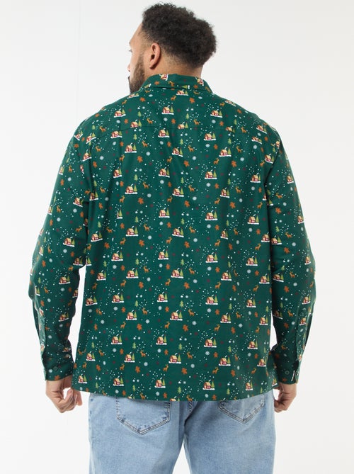 Chemise de Noël à motif - Kiabi Chemise de Noël à motif - Kiabi