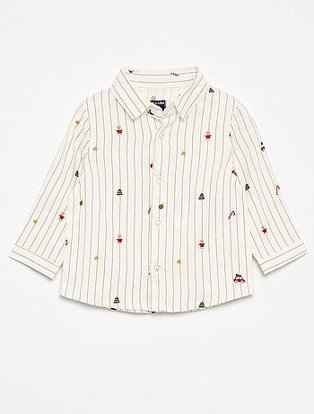 Chemise de Noël en flanelle