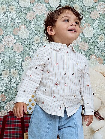 Chemise de Noël en flanelle