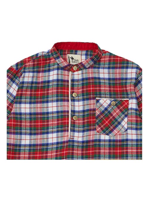 Chemise de Noël en Flanelle Tartan RIMBAUD - La Faute à Voltaire - Kiabi Chemise de Noël en Flanelle Tartan RIMBAUD - La Faute à Voltaire - Kiabi