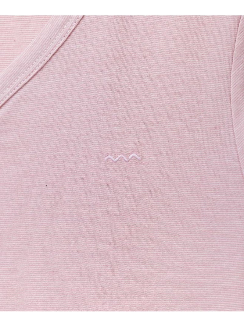 Chemise de nuit - Terre de Marins Beige/Rose - Kiabi