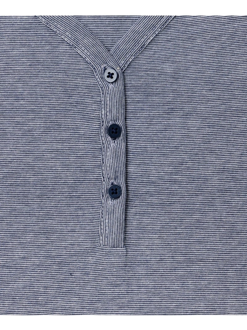 Chemise de nuit - Terre de Marins Blanc Bleu - Kiabi