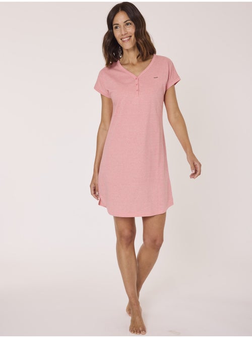 Chemise de nuit 100% coton - Terre de Marins - Kiabi