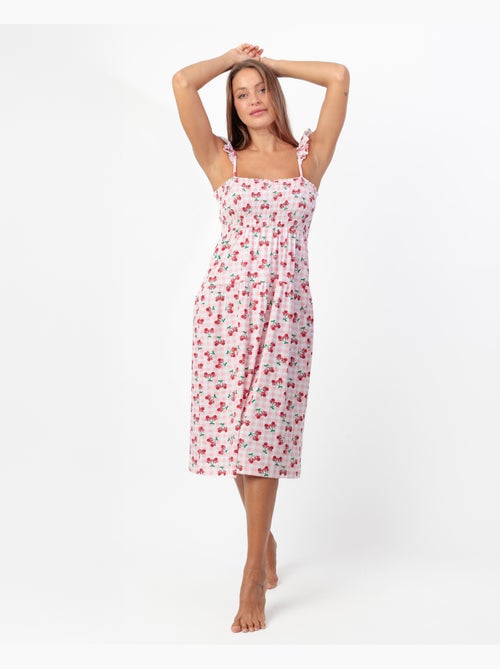Chemise de nuit à bretelles Disney Minnie Cherry pour femme - Kiabi Chemise de nuit à bretelles Disney Minnie Cherry pour femme - Kiabi