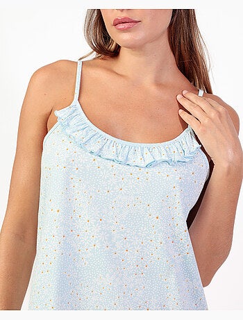 Chemise de nuit à bretelles Grow Wild pour femme ADMAS