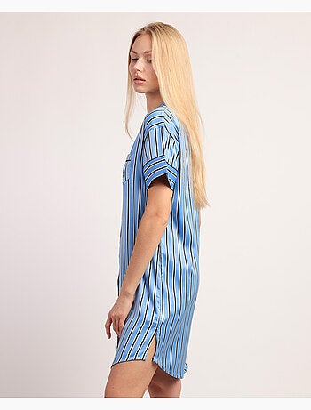 Chemise de nuit à manches courtes ADMAS CLASSIC Adm Secret pour femme