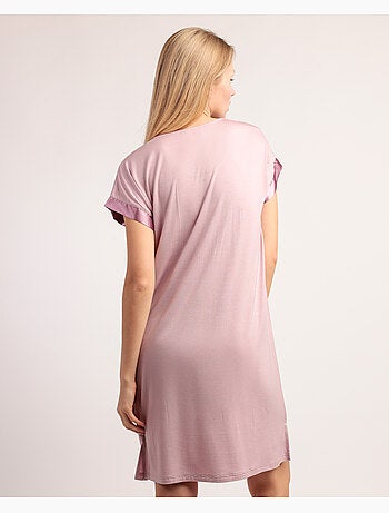 Chemise de nuit à manches courtes ADMAS CLASSIC pour femme Soft Dreams