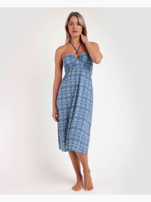 Chemise de nuit à manches courtes ADMAS Ibiza Trip pour femme - Kiabi