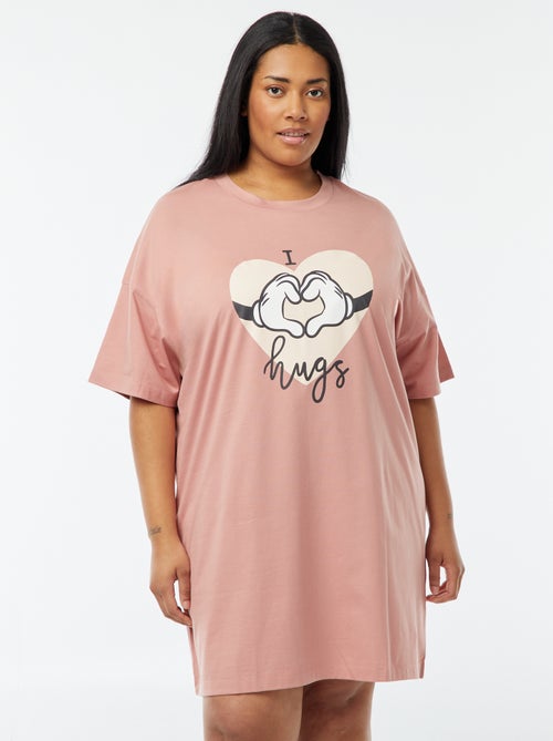 Chemise de nuit à manches courtes 'Disney' - Kiabi