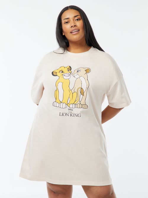 Chemise de nuit à manches courtes 'Disney' - Kiabi