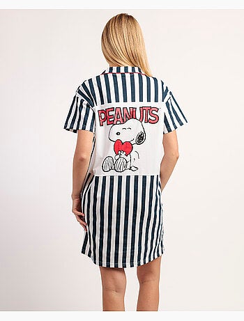 Chemise de nuit à manches courtes Love Sailor pour femme de PEANUTS