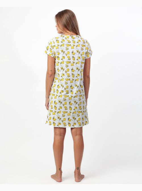 Chemise de nuit à manches courtes Woodstock pour femme de PEANUTS - Kiabi Chemise de nuit à manches courtes Woodstock pour femme de PEANUTS - Kiabi