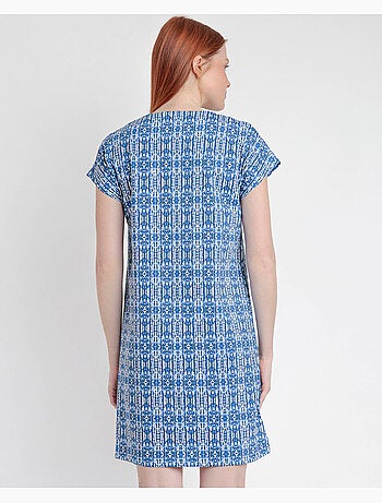 Chemise de nuit à manches tombantes ADMAS Ibiza Trip pour femme