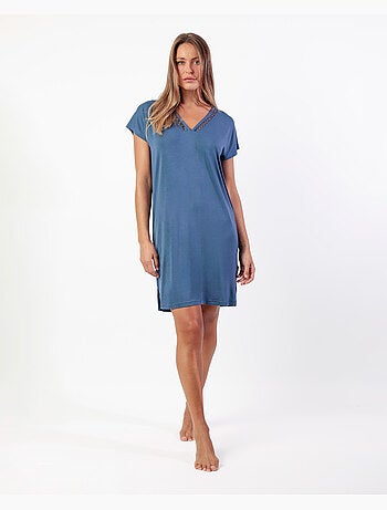Chemise de nuit à manches tombantes Fresh Air pour femme ADMAS CLASSIC