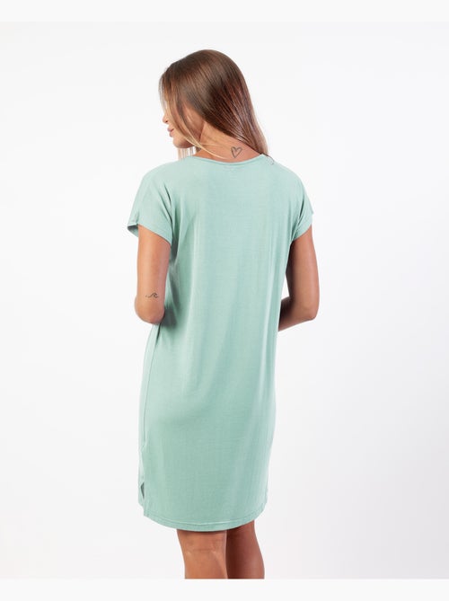 Chemise de nuit à manches tombantes Fresh Air pour femme ADMAS CLASSIC - Kiabi Chemise de nuit à manches tombantes Fresh Air pour femme ADMAS CLASSIC - Kiabi