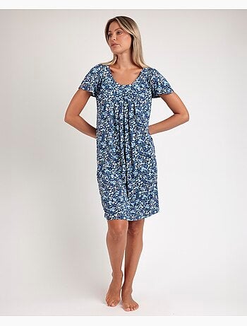 Chemise de nuit à manches tombantes Water Lily pour femme ADMAS GARDEN
