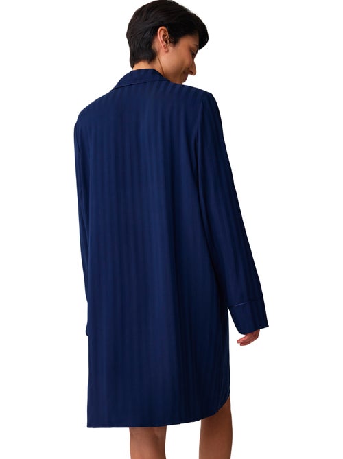 Chemise de nuit amourette jacquard - Kiabi Chemise de nuit amourette jacquard - Kiabi