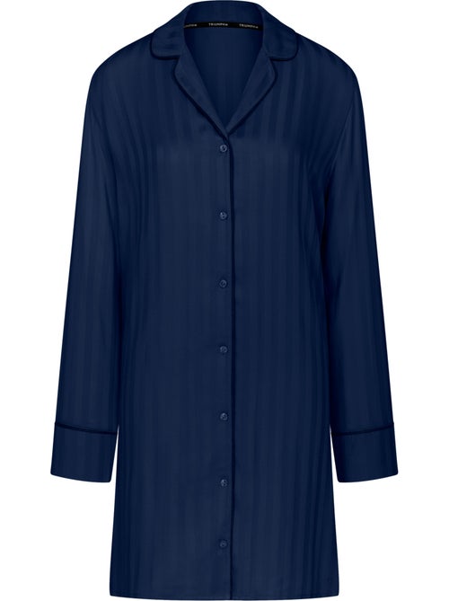 Chemise de nuit amourette jacquard - Kiabi Chemise de nuit amourette jacquard - Kiabi