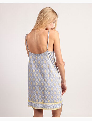 Chemise de nuit au beurre de lavande pour femme ADMAS