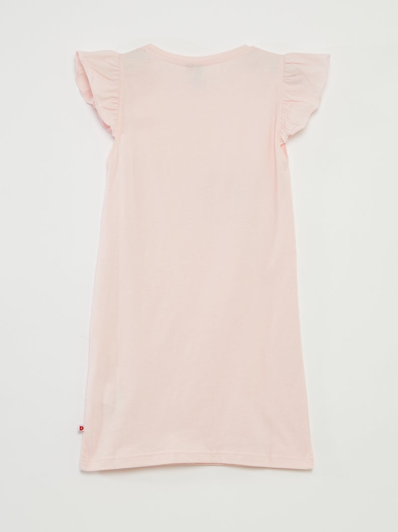 Chemise De Nuit Fille Sans Manches - Dentelle Et Volants - Taille 3 à 16 Ans - Tissu Doux - Pour Pyjama, Maison, Été