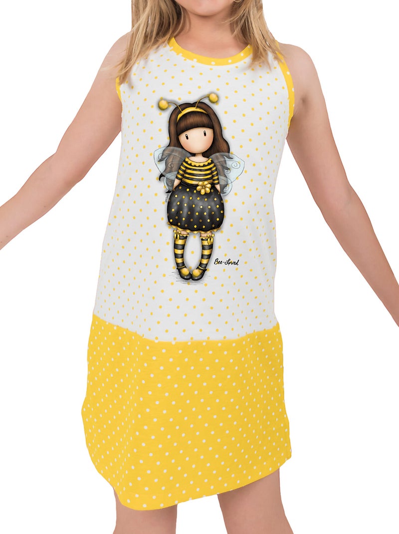 Chemise de nuit Bee-Loved Jaune - Kiabi