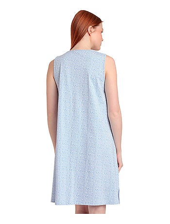 Chemise de nuit Blue Flowers