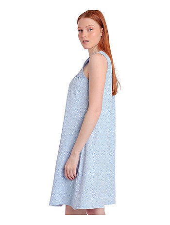 Chemise de nuit Blue Flowers