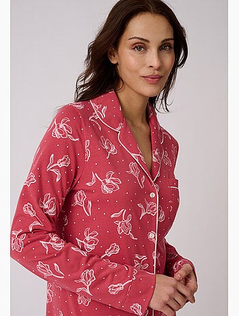 Chemise de nuit boutonnée thermolactyl - damart