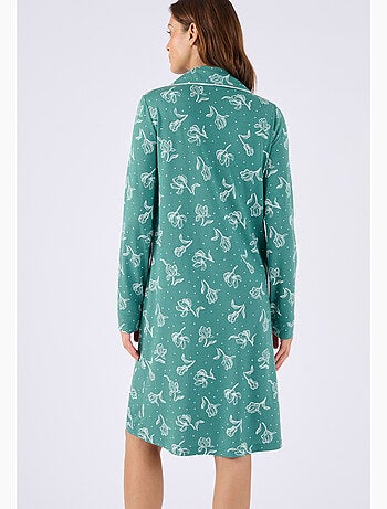 Chemise de nuit boutonnée Thermolactyl - Damart