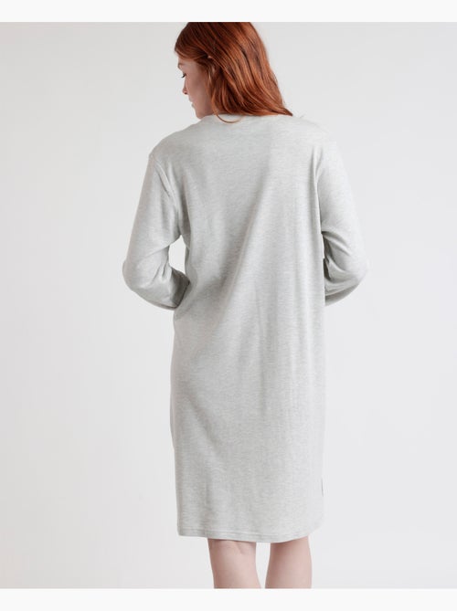 Chemise de nuit classique d'hiver à manches longues pour femme ADMAS CLASSIC - Kiabi Chemise de nuit classique d'hiver à manches longues pour femme ADMAS CLASSIC - Kiabi