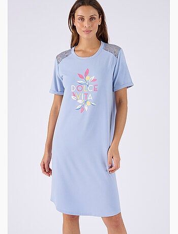 Chemise de nuit Climatyl dentelle - Damart