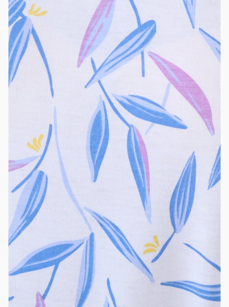 Chemise de nuit Climatyl en maille jersey - Damart Bleu - Kiabi