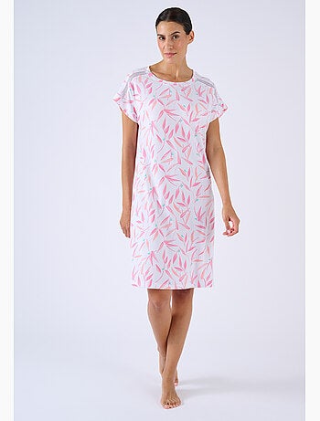 Chemise de nuit climatyl en maille jersey - damart