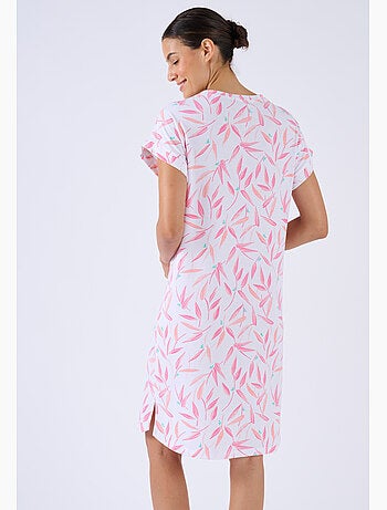 Chemise de nuit climatyl en maille jersey - damart