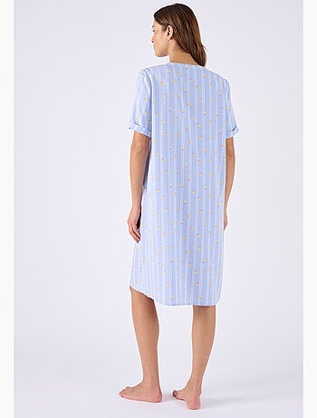 Chemise de nuit Climatyl en pure viscose - Damart