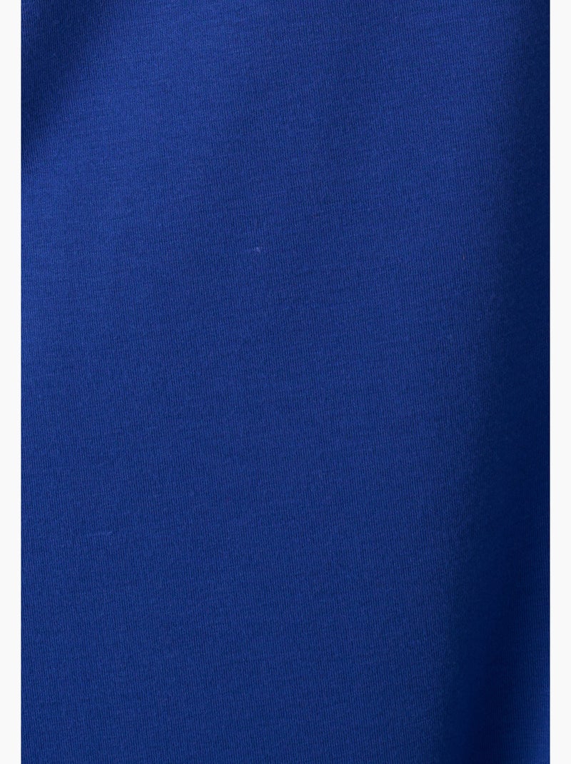 Chemise de nuit climayl en maille jersey - damart Bleu - Kiabi