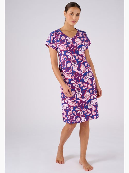 Chemise de nuit Climayl en maille jersey - Damart - Kiabi