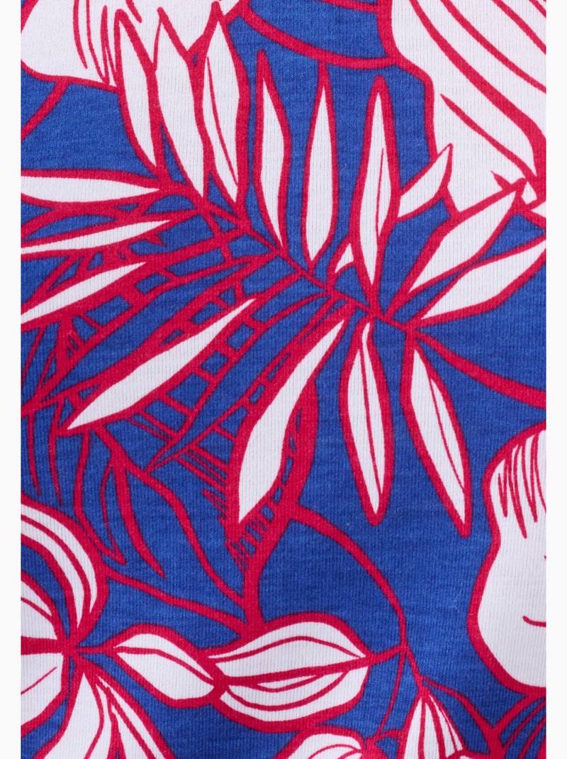 Chemise de nuit Climayl en maille jersey - Damart Rouge - Kiabi