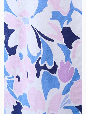 Chemise de nuit col tunisien en pur coton - Damart