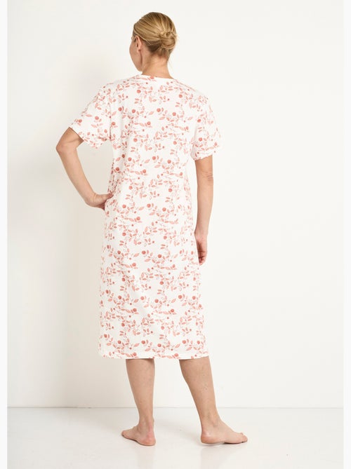 Chemise de nuit confort mi longue imprimée - Afibel - Kiabi