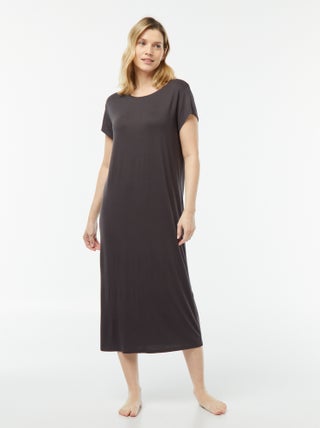 Chemise de nuit coupe tee-shirt fluide