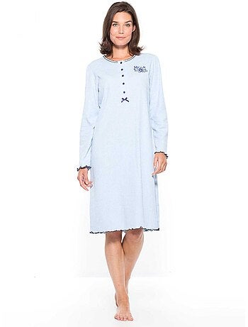Chemise de nuit courte coton - DAXON