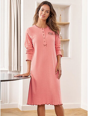 Chemise de nuit courte coton - DAXON