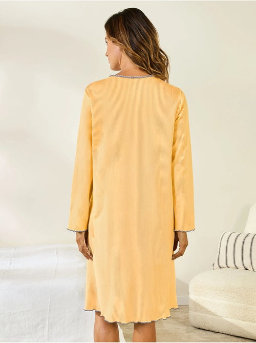 Chemise de nuit courte coton - daxon - Kiabi Chemise de nuit courte coton - daxon - Kiabi