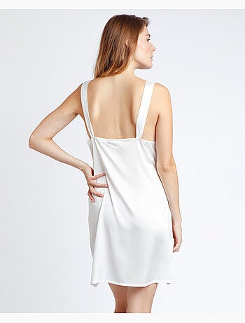 Chemise de nuit de mariée romantique à bretelles ADMAS CLASSIC pour femme