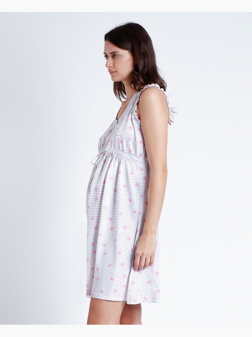 Chemise de nuit de maternité sans manches Dalmatien pour femme Disney - Kiabi Chemise de nuit de maternité sans manches Dalmatien pour femme Disney - Kiabi