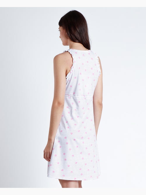 Chemise de nuit de maternité sans manches Dalmatien pour femme Disney - Kiabi Chemise de nuit de maternité sans manches Dalmatien pour femme Disney - Kiabi