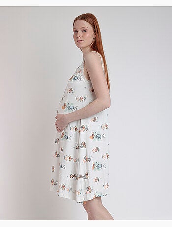 Chemise de nuit de maternité sans manches Just For You pour femme de Disney