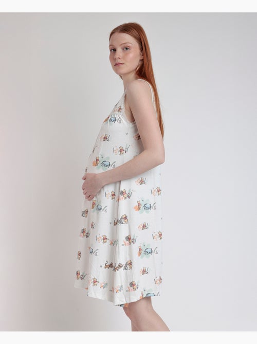 Chemise de nuit de maternité sans manches Just For You pour femme de Disney - Kiabi Chemise de nuit de maternité sans manches Just For You pour femme de Disney - Kiabi